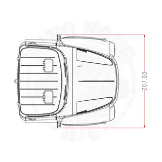 Cabin Zil130 1/12 ~ 1/14 RC