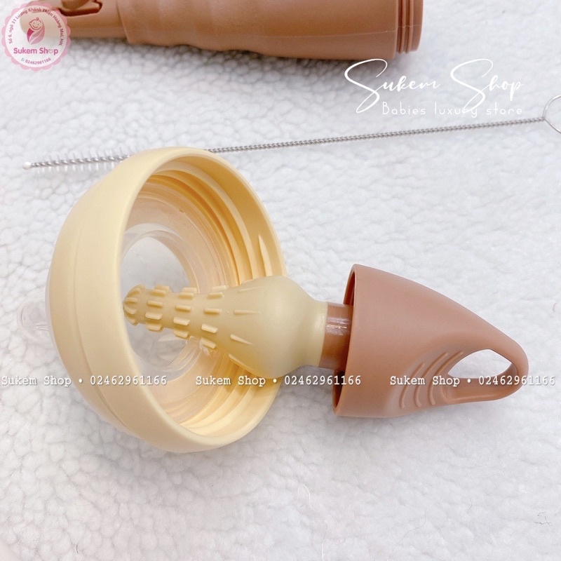 Bộ cọ bình sữa silicon ToBé cọ bình sơ sinh cho bé ToBe To Be