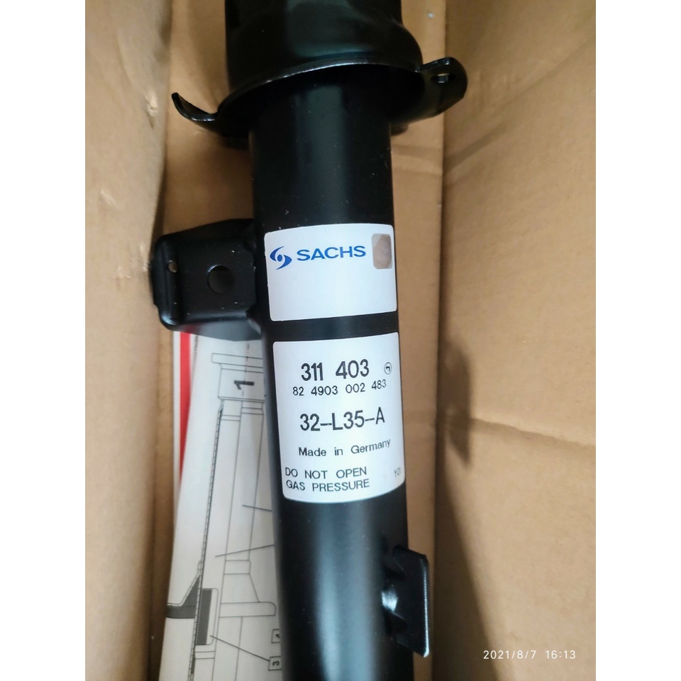 Phuộc Nhún Trước BMW 320i, 325i, 328i  - ZF Sachs 31140X