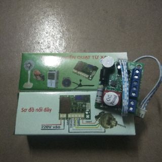 Mạch quạt điều khiển từ xa