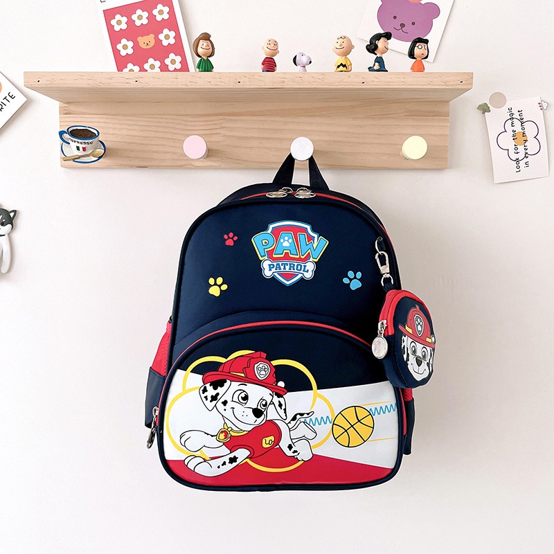 Ba Lô Đi Học Họa Tiết Hoạt Hình Paw Patrol Đáng Yêu Sức Chứa Lớn Cho Bé Trai Gái Mẫu Giáo
