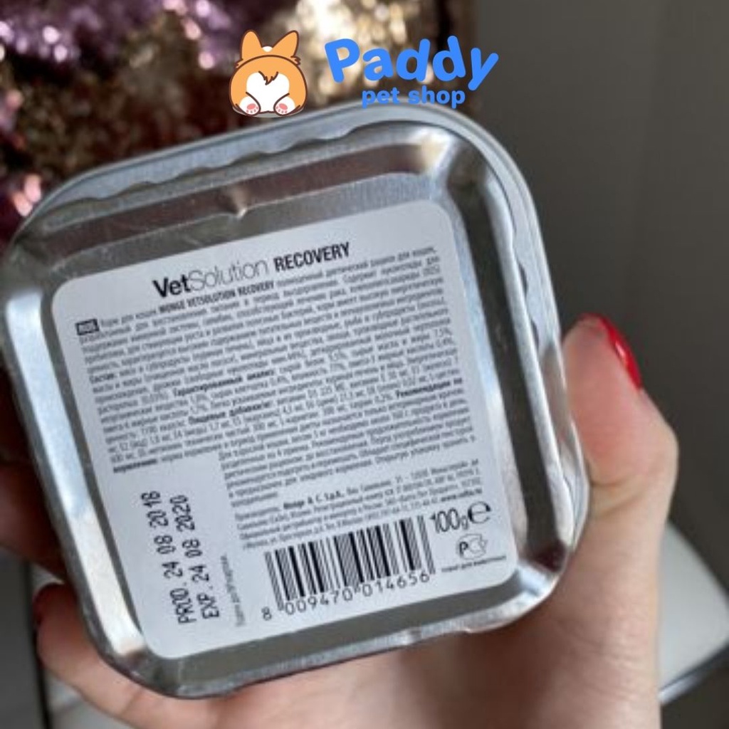 Pate Monge CHÓ Vet Solution Chăm Sóc Sức Khỏe (150g)