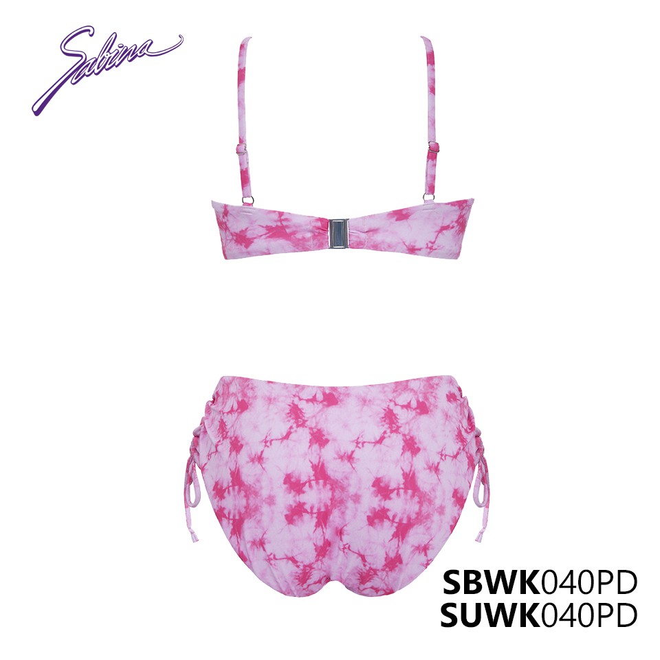 Set Đồ Bơi Bikini Cao Cấp Màu Hồng Swimwear By Sabina SBWK040PD+SUWK040PD