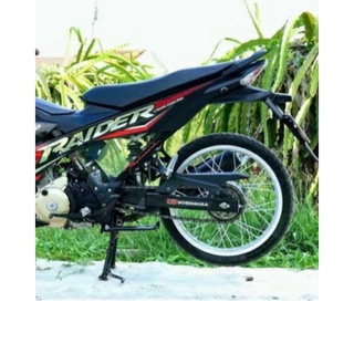 Tem Rời Raider Fi Đỏ Đen Chất Liệu Crom Cao Cấp