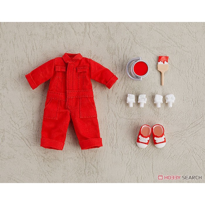 Sản Phẩm Nhật Bản - Good Smile Company - Nendoroid Doll: Outfit Set - Quần áo Nendoroid Doll - Colorful Coveralls