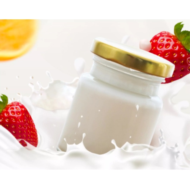 Bộ 12 hũ thủy tinh đựng yến, tinh bột, dầu dừa, gia vị 70ML