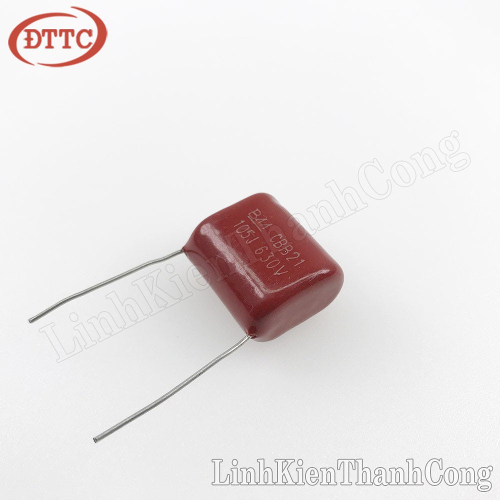 Tụ CBB 105J 1uF 630V P=20mm