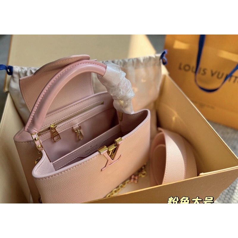 Túi xách Lv capucines sz 27 chất da thật