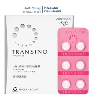 Viên trắng da, chống nám, chống tàn nhang Transino 240 viên Nhật Bản