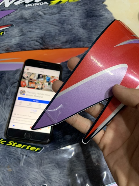 TEM HONDA WAVE THÁI 110 Đời 1998