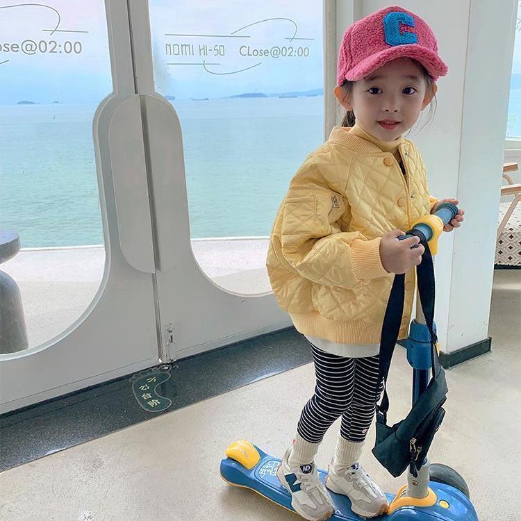 ❤Áo Khoác Bóng Chày Thời Trang Thu Đông Hàn Quốc 2021 Cho Bé Gái