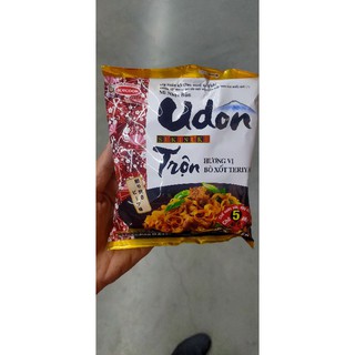  Mì udon trộn hương vị bò teriyaki