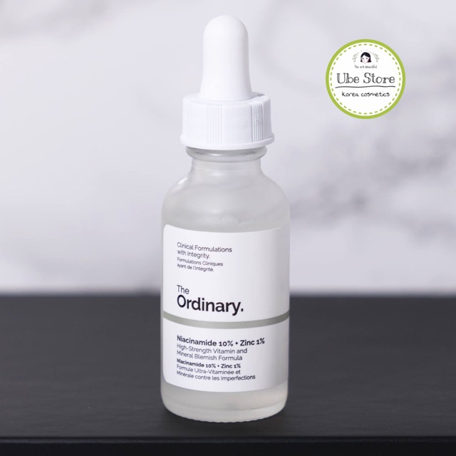 TINH CHẤT GIẢM MỤN, MỜ THÂM THE ORDINARY NIACINAMIDE 10% +ZINC 1%