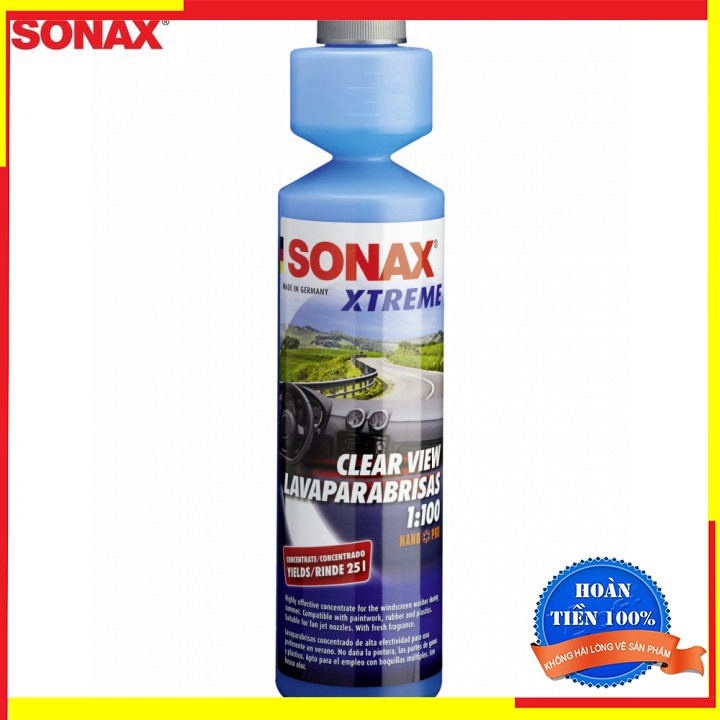 Dung dịch làm sạch và làm trong kính thương hiệu Đức - Sonax: Mã sản phẩm 271141
