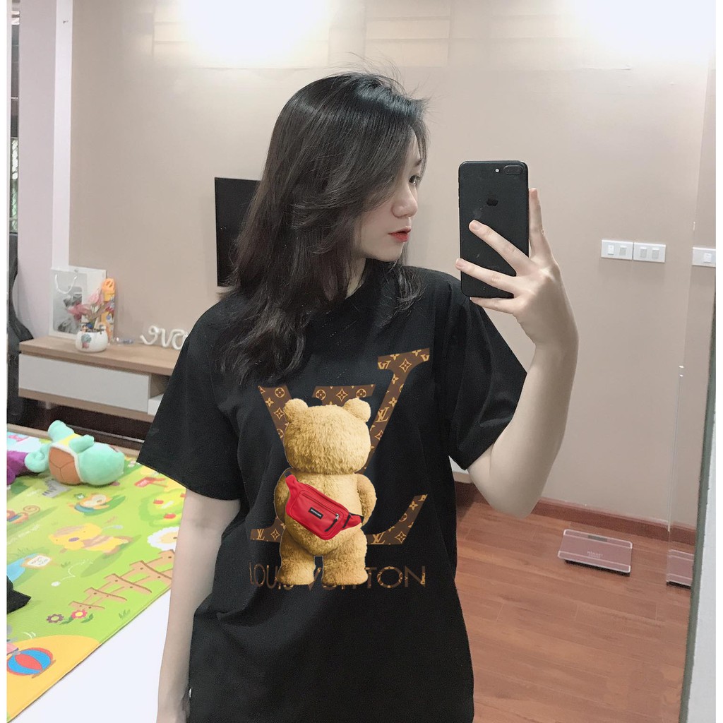 Áo phông Ted - LV 100% cotton