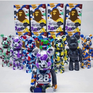 Gấu Bearbrick Bape bản kỉ niệm 28 năm đợt 1