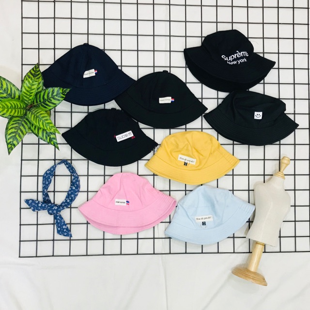 Nón bucket xinh xắn