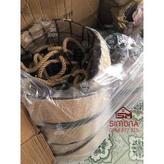 Đèn thả Thừng Nâu DT 0317