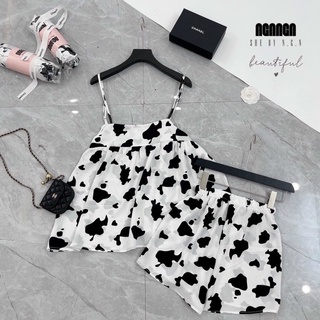 Bộ ngủ lụa 2 dây