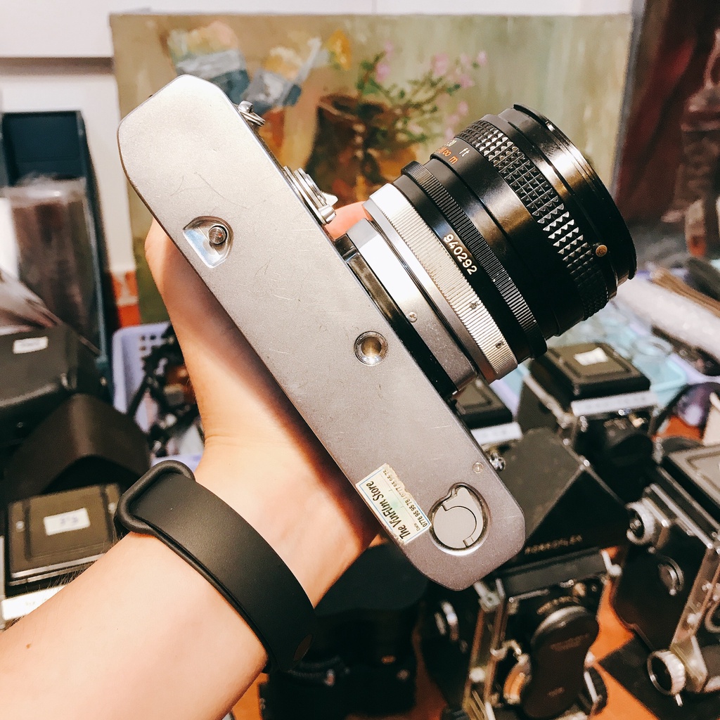 Máy ảnh film Canon FT & Lens