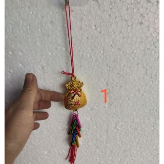 Dây trang trí đào quất tết