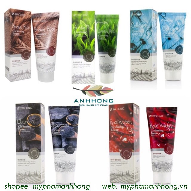 Sữa Rửa Mặt 3W Clinic Pure Nature Cleansing Foam | BigBuy360 - bigbuy360.vn