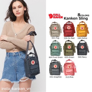 [CÓ FEEDBACK KHÁCH SÀNH AUTH] KANKEN SLING Túi đeo chéo - Cam Kết Chính Hãng Kanken_vn