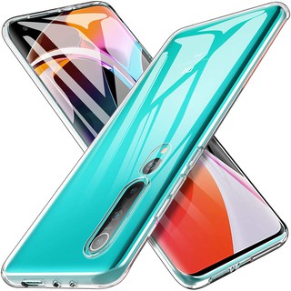 Ốp lưng Silicon TPU mềm trong suốt dành cho Xiaomi Mi 10 Mi10 Pro