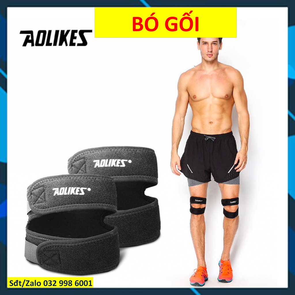 Ssửa Băng đầu gối thể thao chính hãng Aolikes AL 7929 chinhhang