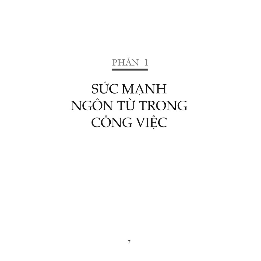 Sách - Sức mạnh của ngôn từ (tái bản 2019)