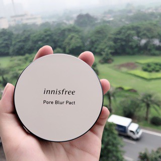 Phấn Phủ Dạng Nén Innisfree Pore Blur Pact Innisfree (12,5g)