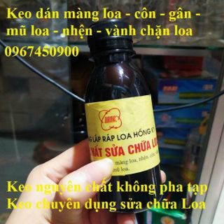 Keo đen dán loa - sửa chữa loa (120ml)