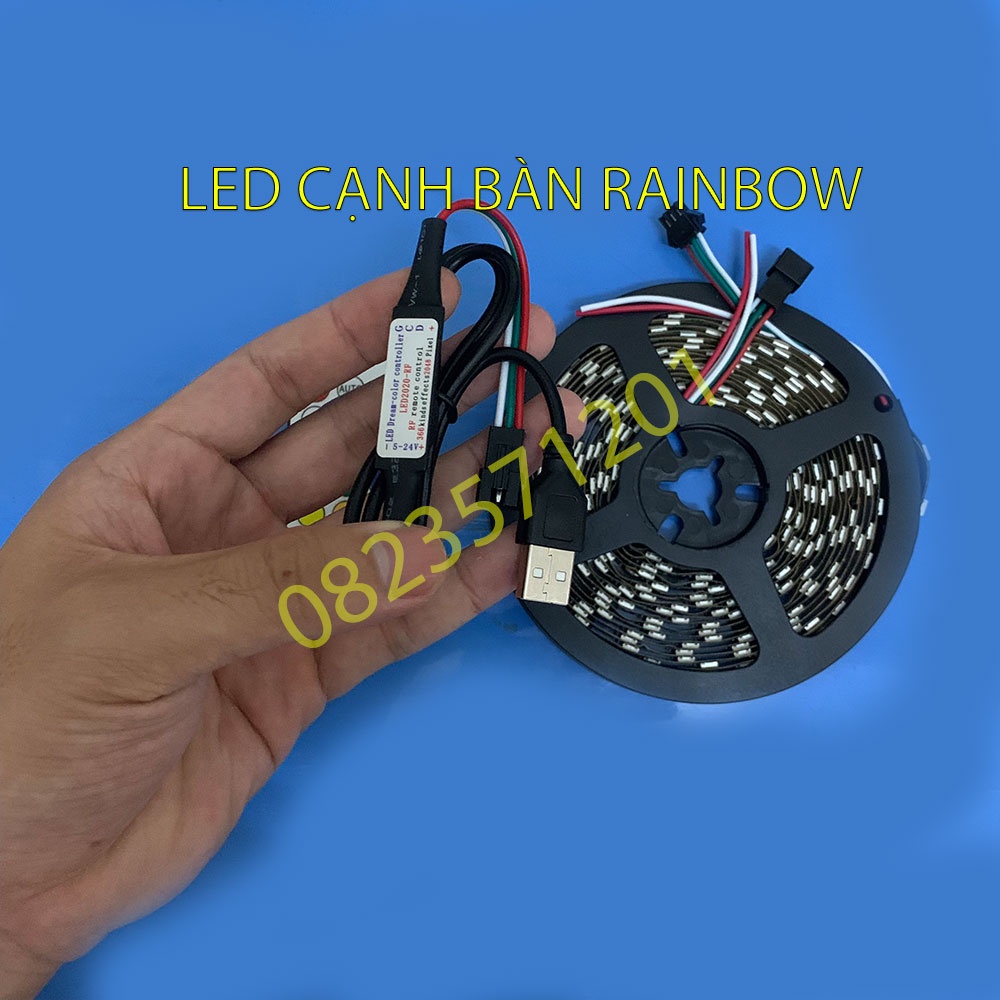 Đèn led cạnh bàn WiFi 118 hiệu ứng - Sync màu màn hình, nháy theo nhạc cho PC - App điều khiển Smartphone | BigBuy360 - bigbuy360.vn