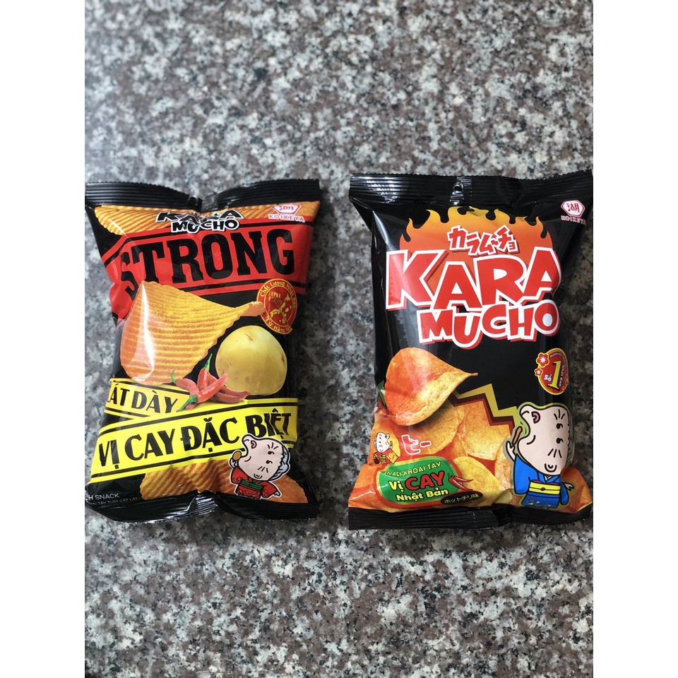 Bánh Snack khoai tây Karamucho vị cay đặc biệt 26g