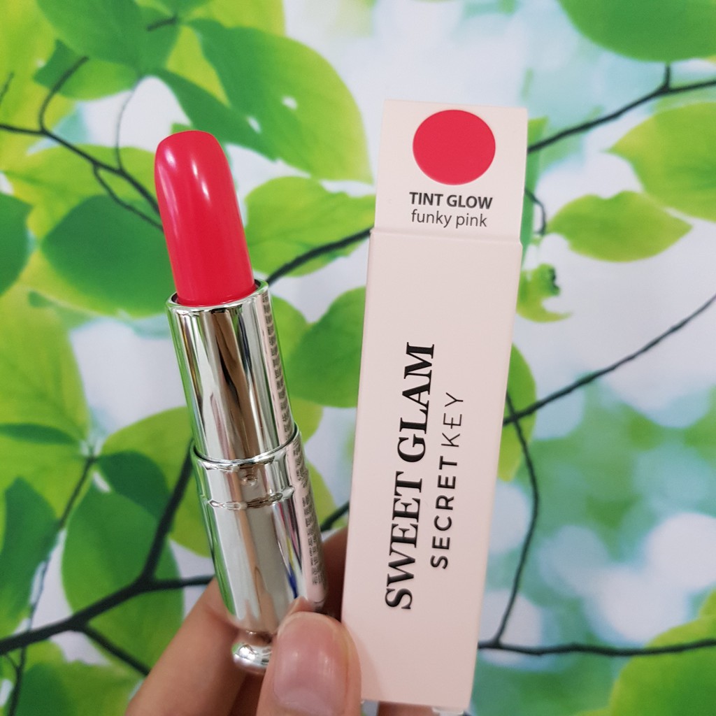 [Chính hãng] Mẫu mới- Son dưỡng Secretkey Sweet Glam Tint Glow đủ màu