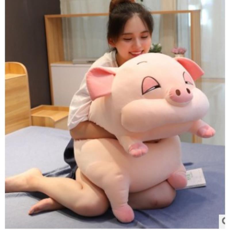 Gối kèm chăn hình thú cho bé 3in đa năng tiện lợi hình heo xinh xắn đáng yêu JIMADO SC858