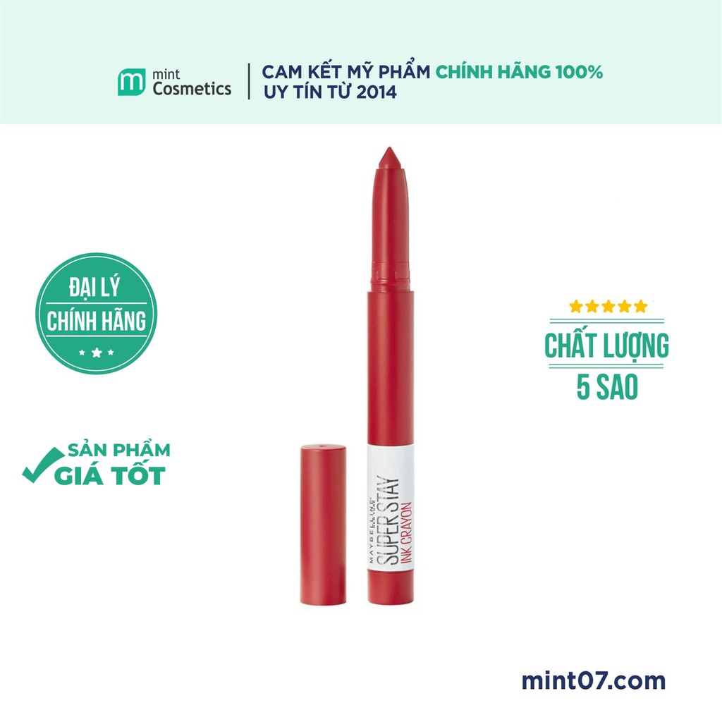 Son Bút Chì Maybelline Super Stay Ink Crayon