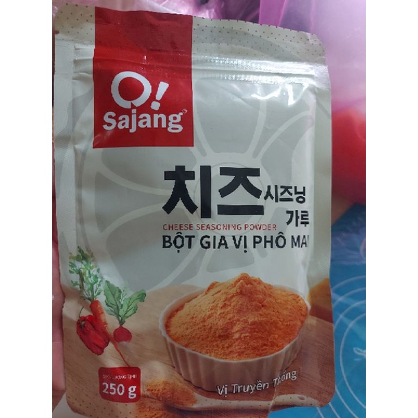Bột phô mai lắc Sajang Hàn Quốc chiết lẻ 50g