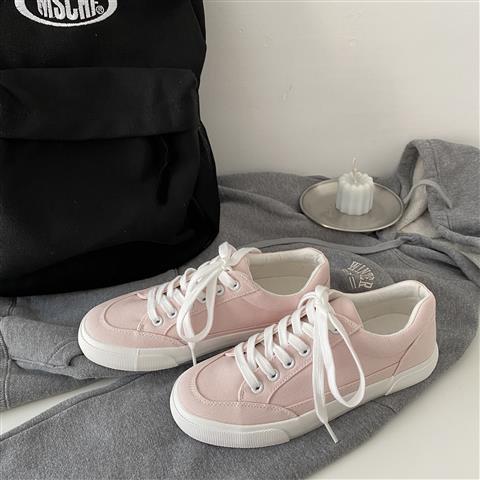 Giày bata vải canvas cổ thấp năng động dành cho nữ