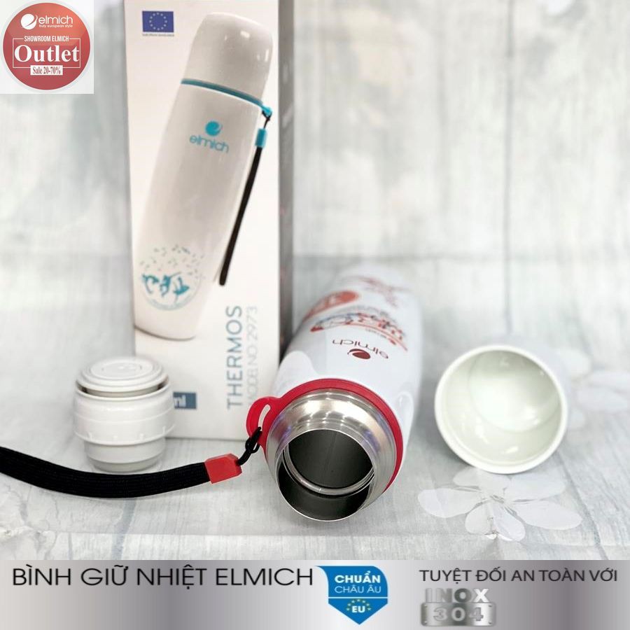 Bình Giữ Nhiệt Inox 304 Nóng 8h Lạnh 12h ELMICH El2973 500ml