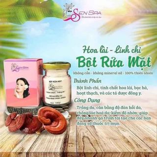 BỘT RỬA MẶT THẢO DƯỢC SEN SPA
