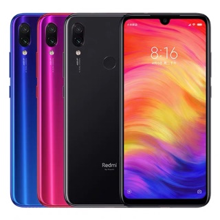 Điện thoại Xiaomi Redmi Note 7 tặng kèm tai nghe kính cường lực nút chơi game pug, ốp lưng theo máy