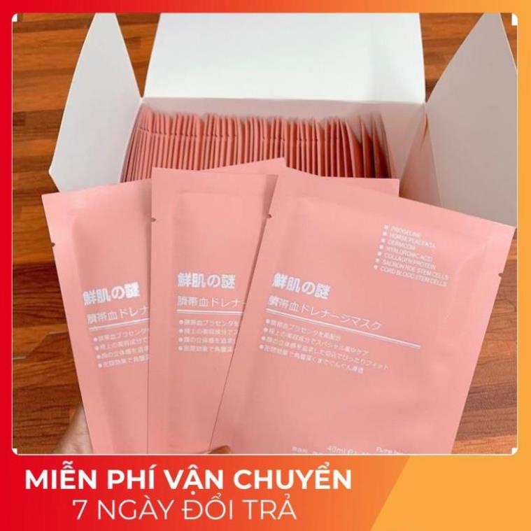 Mặt nạ nhau thai Nhật Bản Rwine Beauty Stem Cell Placenta Mask