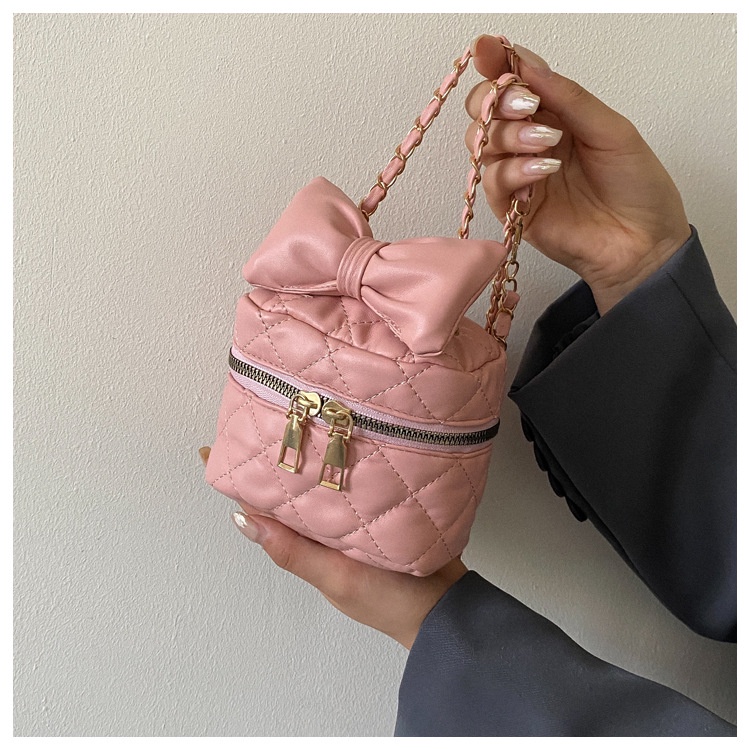 Túi Đeo Chéo Mini Đính Nơ Phong Cách Mới 2022 Cho Nữ