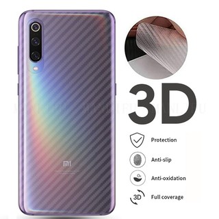 Miếng dán mặt lưng vân cacbon Xiaomi Mi 9