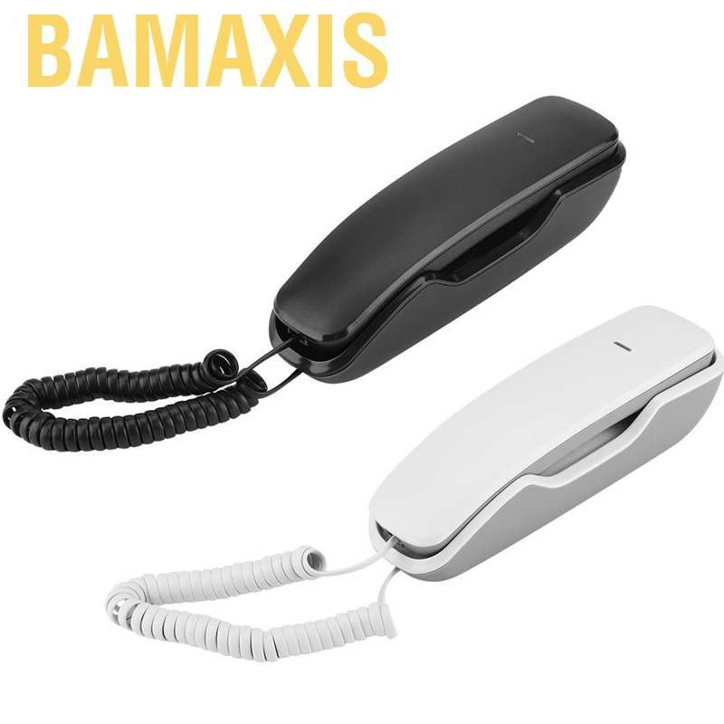 Điện Thoại Bàn Mini Treo Tường Bamaxis A061 Chống Tiếng Ồn