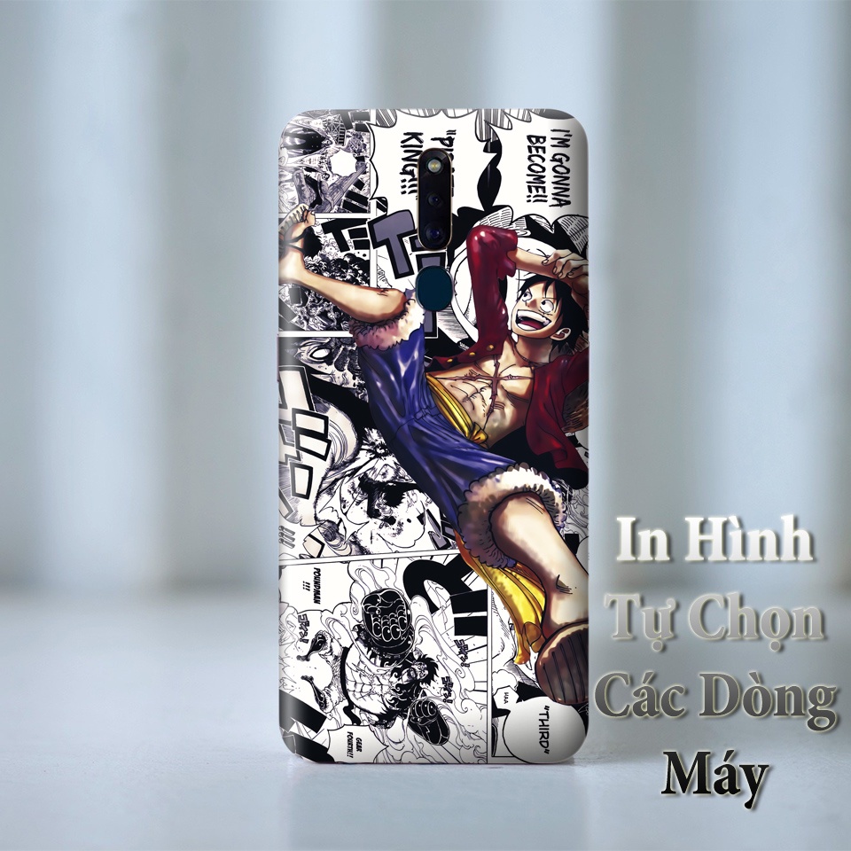Miếng Dán Skin Điện Thoại In Hình Luffy Manga Cho Iphone 6/ 7/ 8/ X/ XS/ 11/ 11 Pro Max Và Các Dòng Máy Android