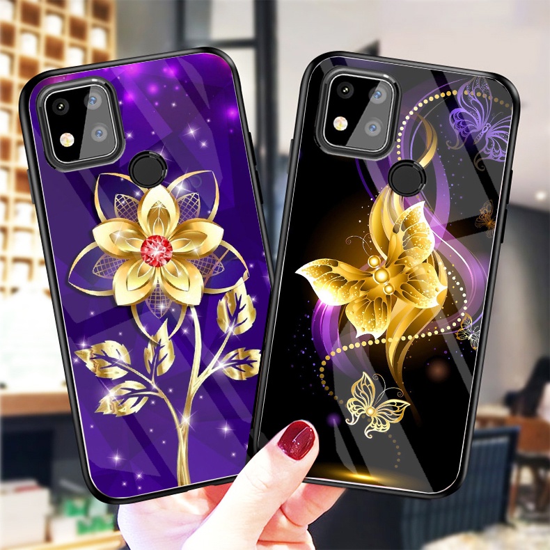 Ốp Lưng XIAOMI Redmi 9C, REDMI 10A Ốp kính bóng cao cấp mới nhất