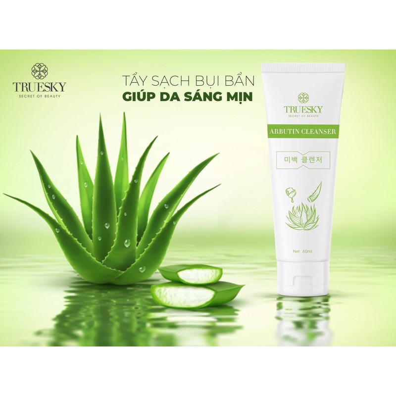 SỮA RỬA MẶT TẠO BỌT NHA ĐAM TRUESKY DẠNG TẠO BỌT 60ML - ACNE CLEANSER | BigBuy360 - bigbuy360.vn