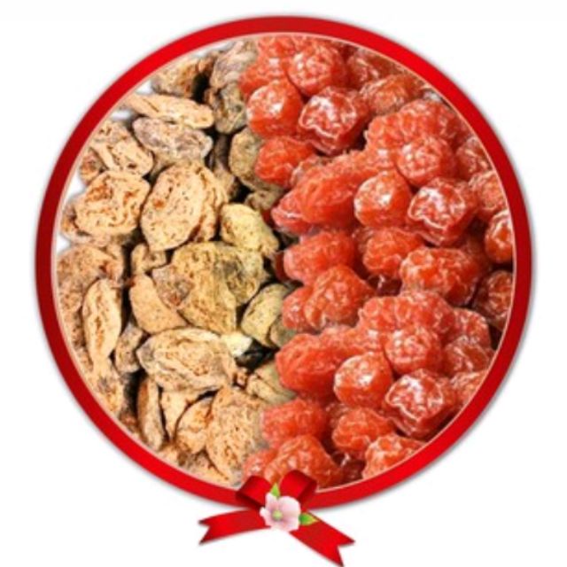 ( MIỄN SHIP Ở HCM) 500G Ô mai mận Thái đỏ và 500G xí muội thịt ngon rẻ( ô liu/ mơ/ mứt/ combo/ ăn vặt/ đà lạt/ mứt/ rẻ
